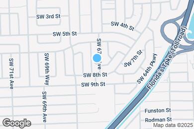 Map image of the property - 700 SW 67th Ave