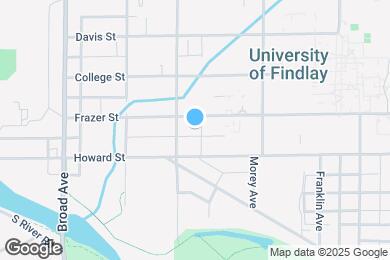 Map image of the property - 527 Frazer St