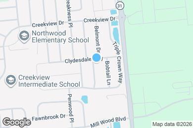 Map image of the property - 1972 Saddlehorn Way