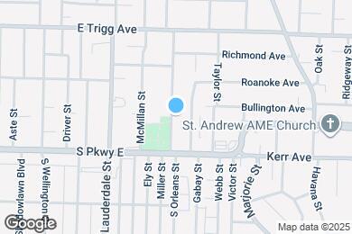 Map image of the property - 1400 S Orleans St