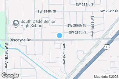 Map image of the property - 16213 SW 288th Ter