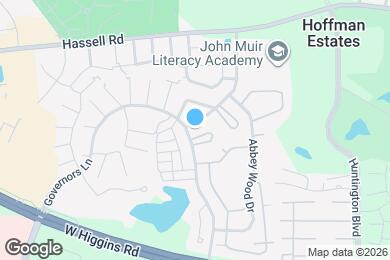 Map image of the property - 2002 Hastings Dr