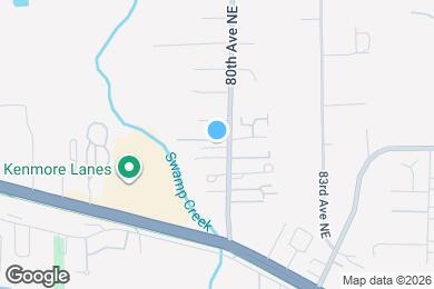 Map image of the property - 17921 80th Ave NE