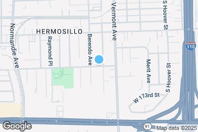 Map image of the property - 1051 W 170th St