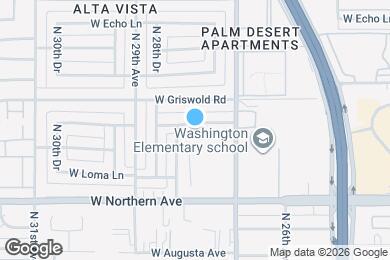 Map image of the property - 2735 W Royal Palm Rd
