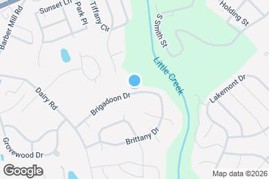 Map image of the property - 2744 Brigadoon Dr