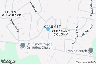 Map image of the property - 4020 Calumet Dr