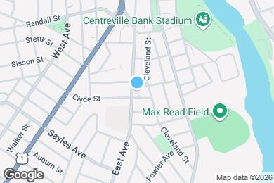 Map image of the property - 458 East Ave