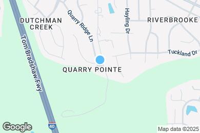 Map image of the property - 2418 Quarry Ridge Ln