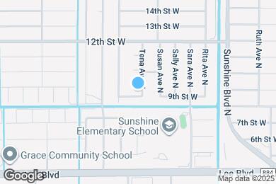 Map image of the property - 3506 9th St W