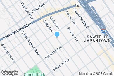 Map image of the property - 1730 Colby Ave