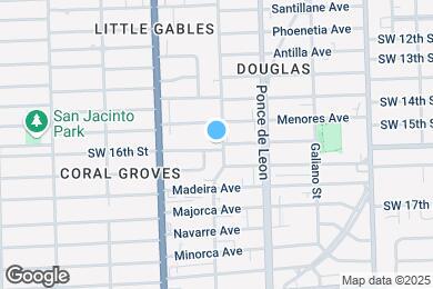 Map image of the property - 1520 Salzedo St