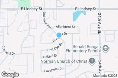 Map image of the property - 1932 Elmhurst Dr