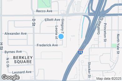 Map image of the property - 1909 Gregory St