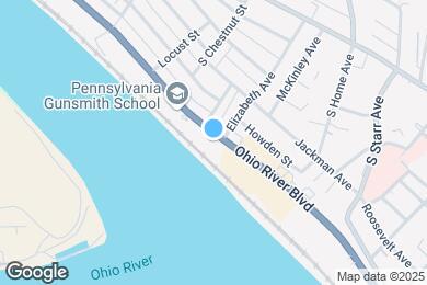 Map image of the property - 856 Ohio River Blvd