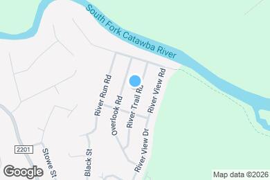 Map image of the property - 913 River Trail Rd