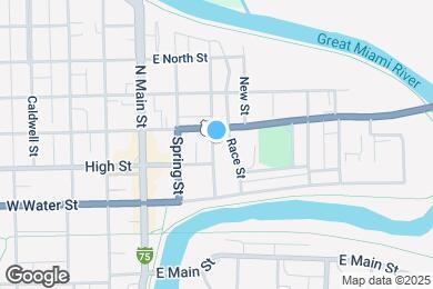 Map image of the property - 317 Harrison St
