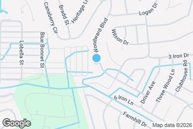 Map image of the property - 212 Woodward Blvd