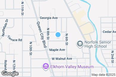 Map image of the property - 608 Spruce Ave