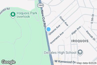 Map image of the property - 5013 New Cut Rd