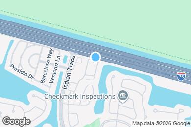Map image of the property - 1290 Sorrento Dr