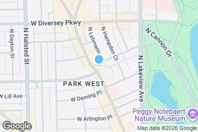 Map image of the property - 541 W Wrightwood Ave