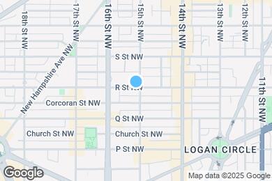 Map image of the property - 1638 15th St NW