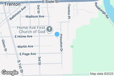 Map image of the property - 513 Home Ave