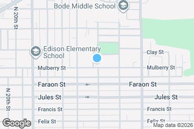 Map image of the property - 2605 Mulberry St