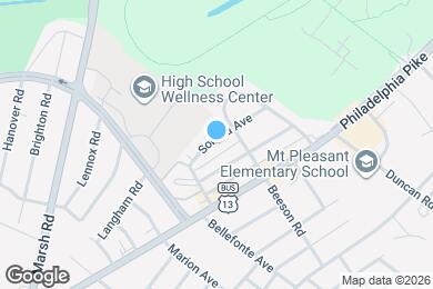 Map image of the property - 706 Sonora Ave