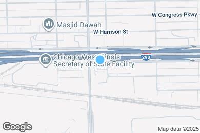 Map image of the property - 5113 W Lexington St