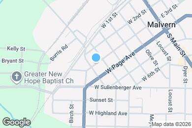 Map image of the property - 619 W 3rd St