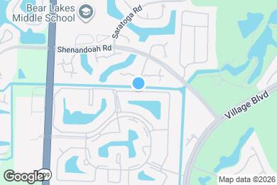 Map image of the property - 1105 Green Pine Blvd