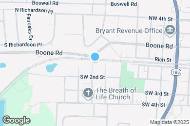 Map image of the property - 101 S Maple St