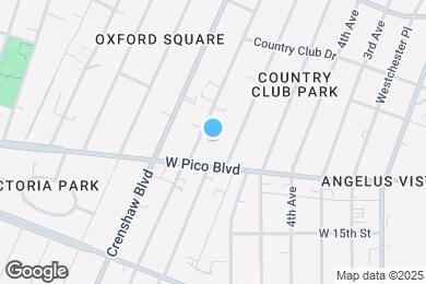 Map image of the property - 1240 S Bronson Ave