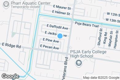 Map image of the property - 1311 E Pine Ave