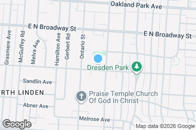 Map image of the property - 1422 Weldon Ave