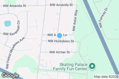 Map image of the property - 3759 NW Huntsboro St