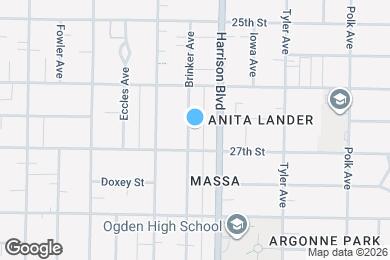 Map image of the property - 2664 Brinker Ave