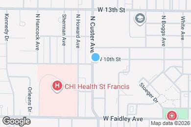 Map image of the property - 2327 West 10th Street
