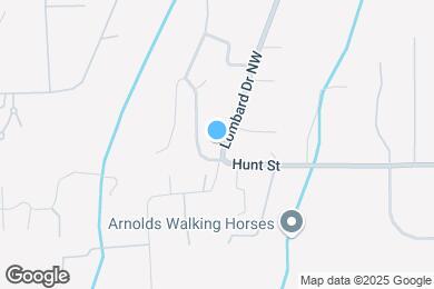 Map image of the property - 6402 Lombard Dr NW