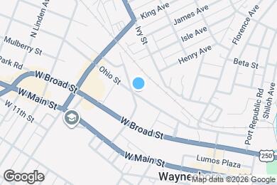 Map image of the property - 1025 Ohio St