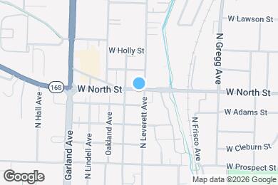 Map image of the property - 1087 N Leverett Ave