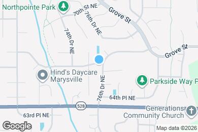 Map image of the property - 6612 76th Dr NE