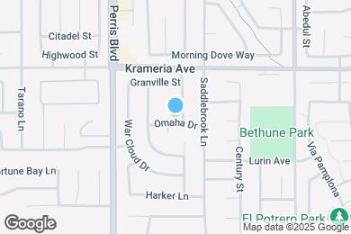 Map image of the property - 25172 Omaha Dr