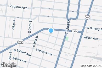 Map image of the property - 2223 St Louis Ave