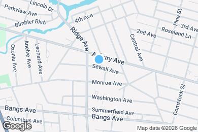 Map image of the property - 1531 Sewall Ave