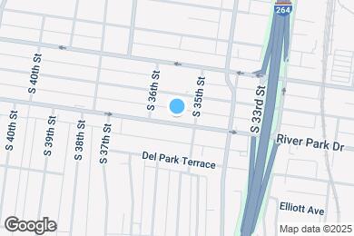 Map image of the property - 3519 River Park Dr