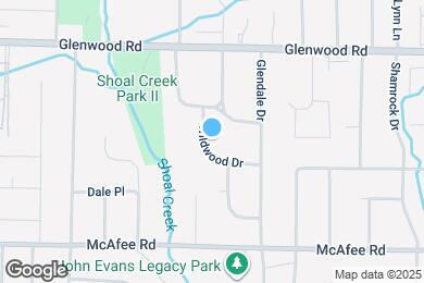 Map image of the property - 1910 Wildwood Dr