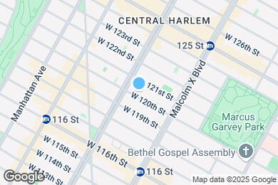 Map image of the property - 149 W 120th St